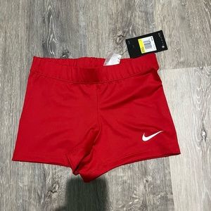 Small red nike spandex